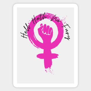 Hell Hath No Fury Like A Woman Scorned Sticker